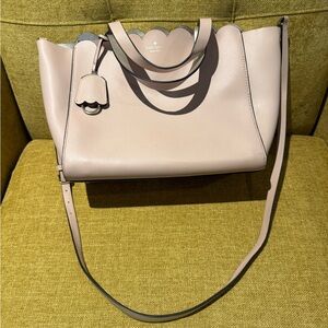 Kate Spade Magnolia Street Large Mina Zip Top Tote Purse Pink